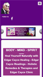 Mobile Screenshot of edgarcaycecures.com
